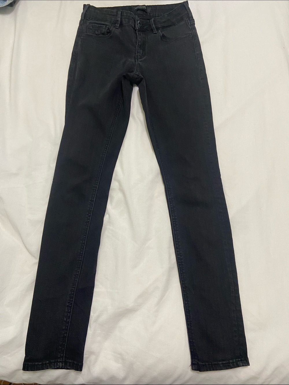 Scotch & Soda Women’s Skinny Jeans in Black